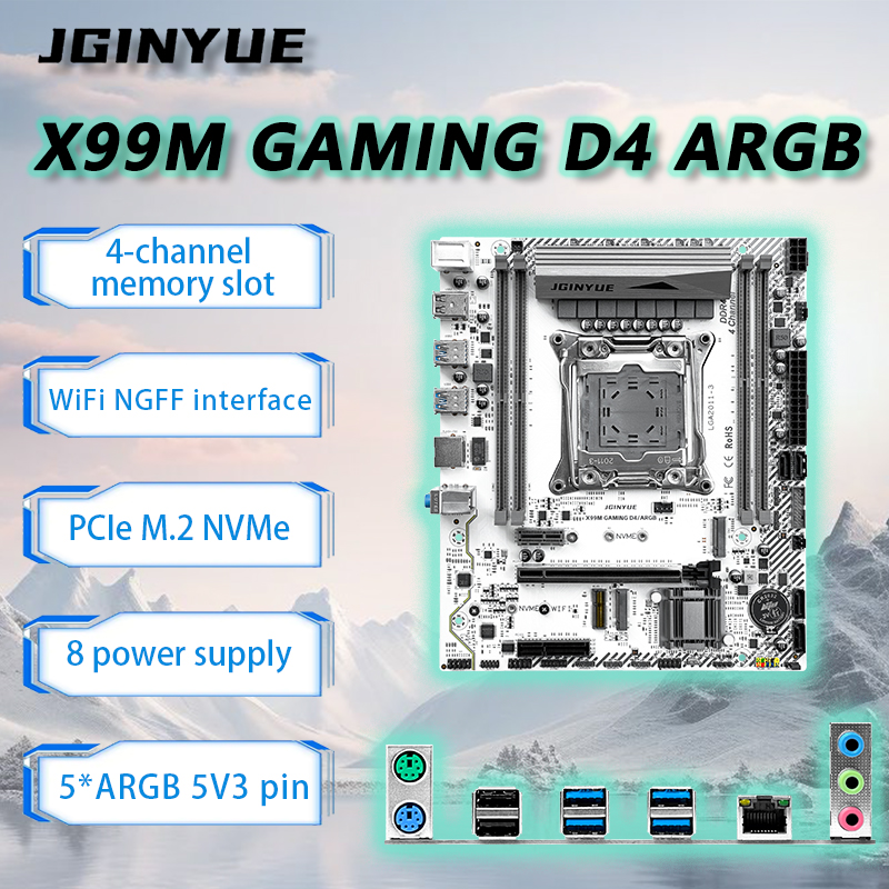 Ecc Ram Server - Материнская плата JGINYUE X99 LGA2011-3 M-ATX