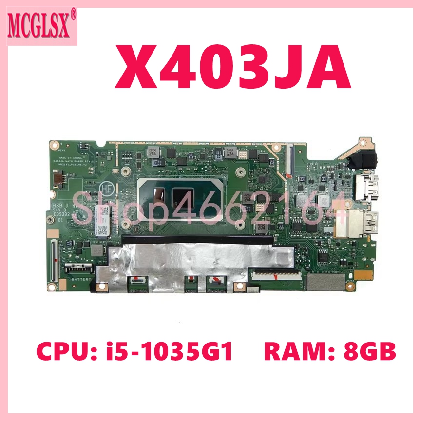 Ddr4 8Gb - Материнская плата X403JA с процессором I5-1035G1