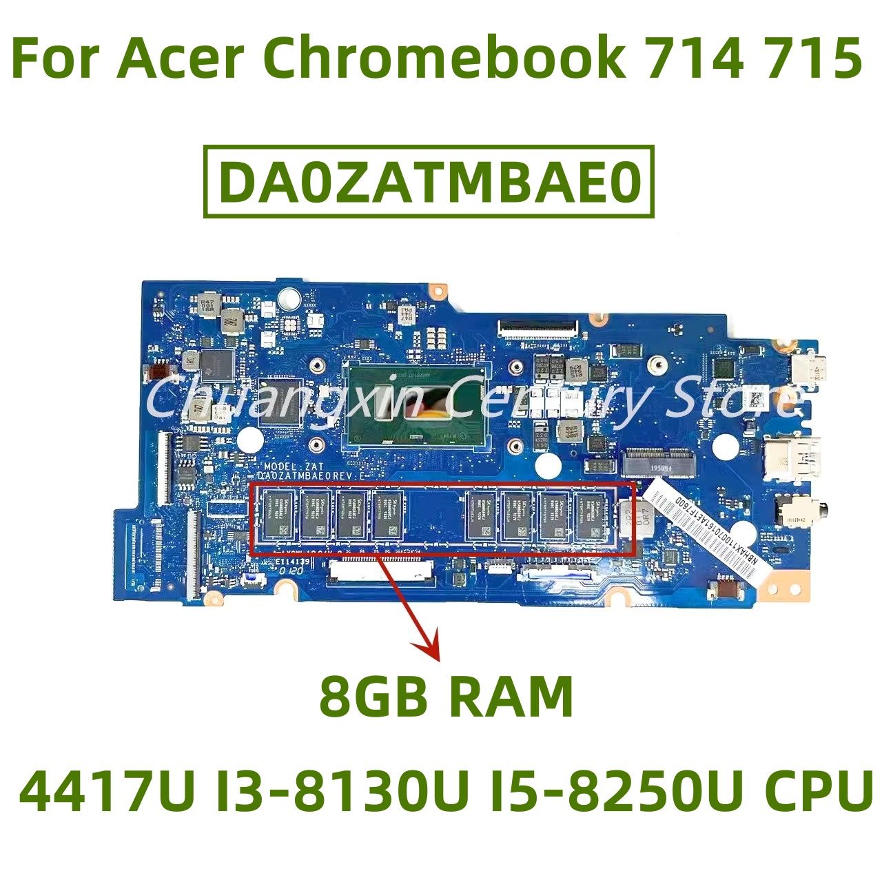 Ddr4 8Gb - Материнская плата DA0ZATMBAE0 для ноутбука Acer