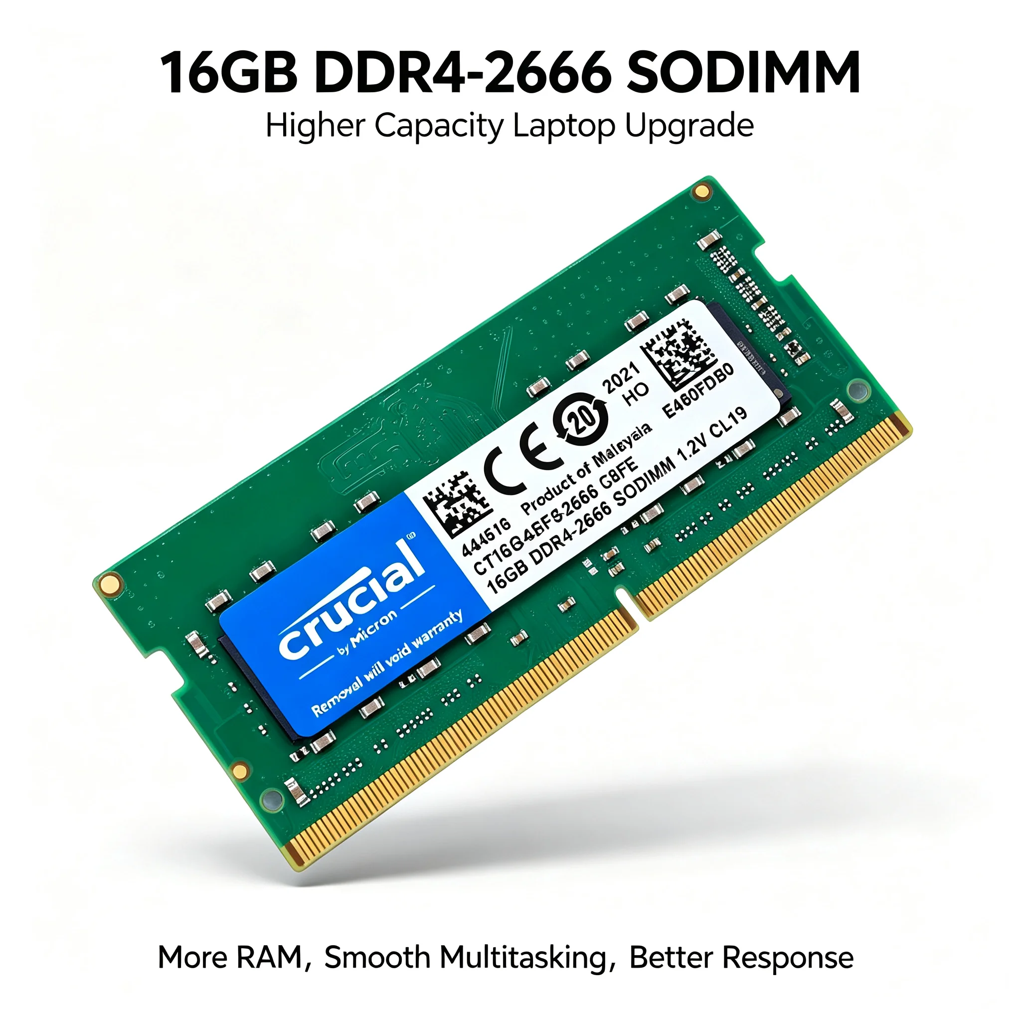 Crucial, 1 шт./2 шт., оператив – обзор и цена Sodimm Ddr4