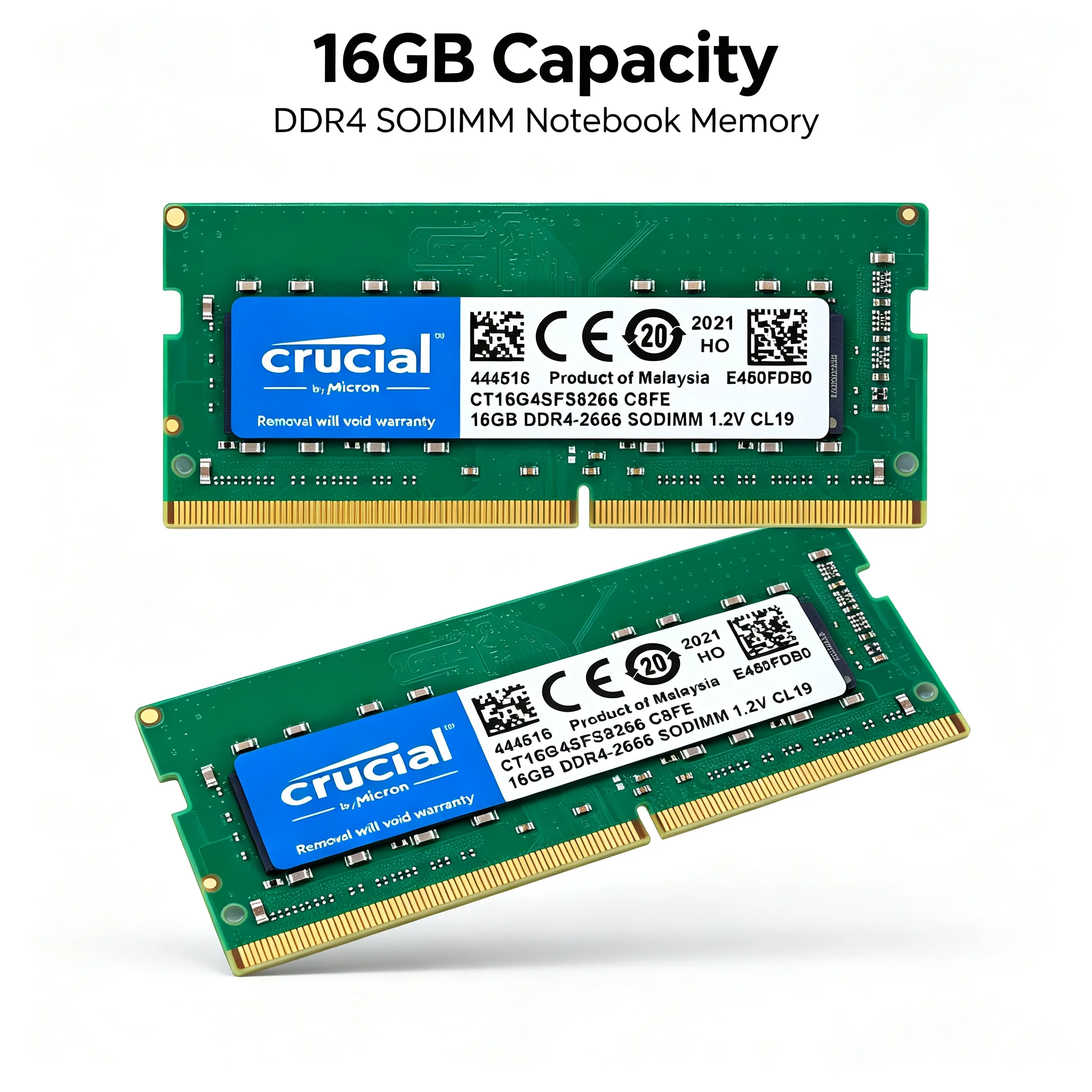 Crucial, 1 шт./2 шт., оператив – обзор и цена Sodimm Ddr4