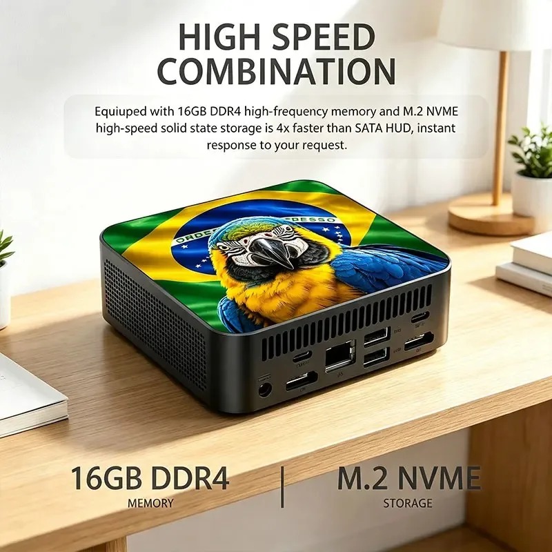 Новый мощный мини-ПК с процесс – обзор и цена Ddr4 16Gb
