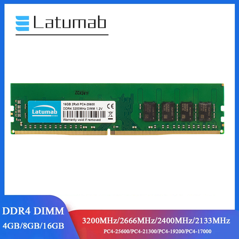 Latumab RAM DDR4 Desktop Memor – обзор и цена Ddr4 3200 16Gb