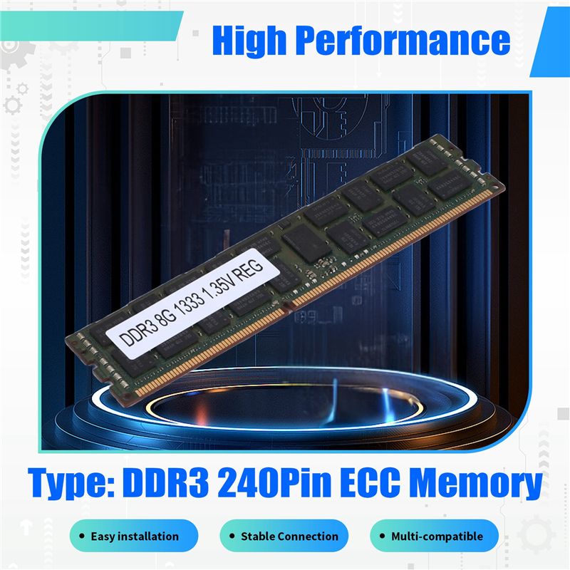 8 ГБ DDR3 1333 МГц ECC RAM пам – обзор и цена Ecc Ram Server