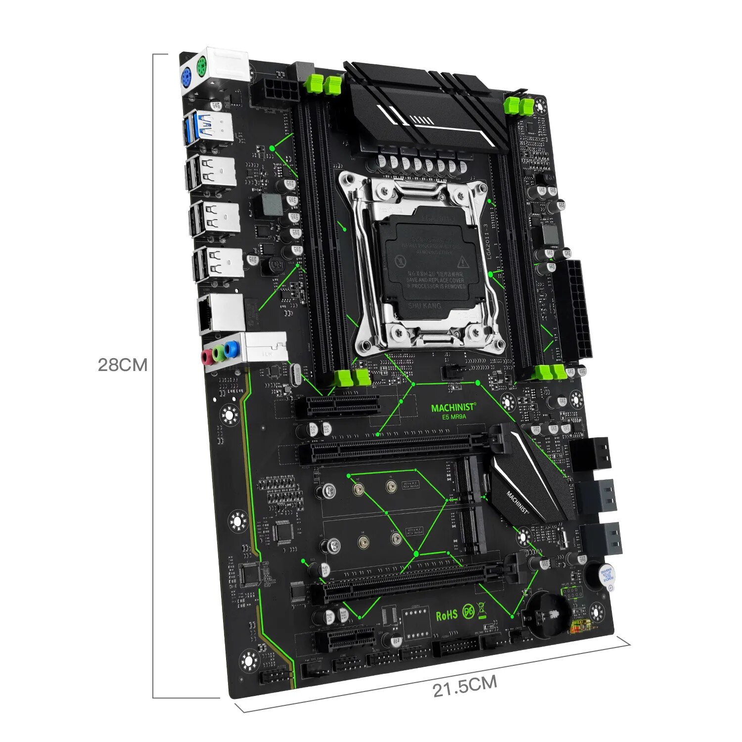 MACHINIST E5 MR9A V1.0 X99 Мат – обзор и цена Server Memory Ddr4