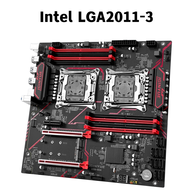 JGINYUE X99‑9D4 Двухпроцессорн – обзор и цена Ecc Ram Server