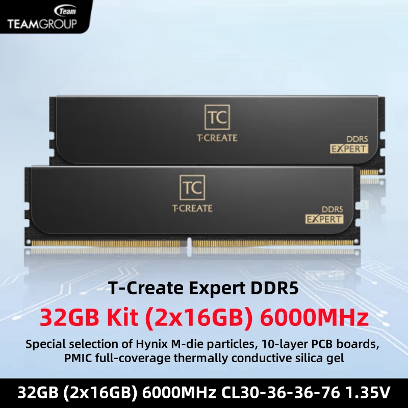 TEAMGROUP T-Create Expert CL30 – обзор и цена Ram Memory Module