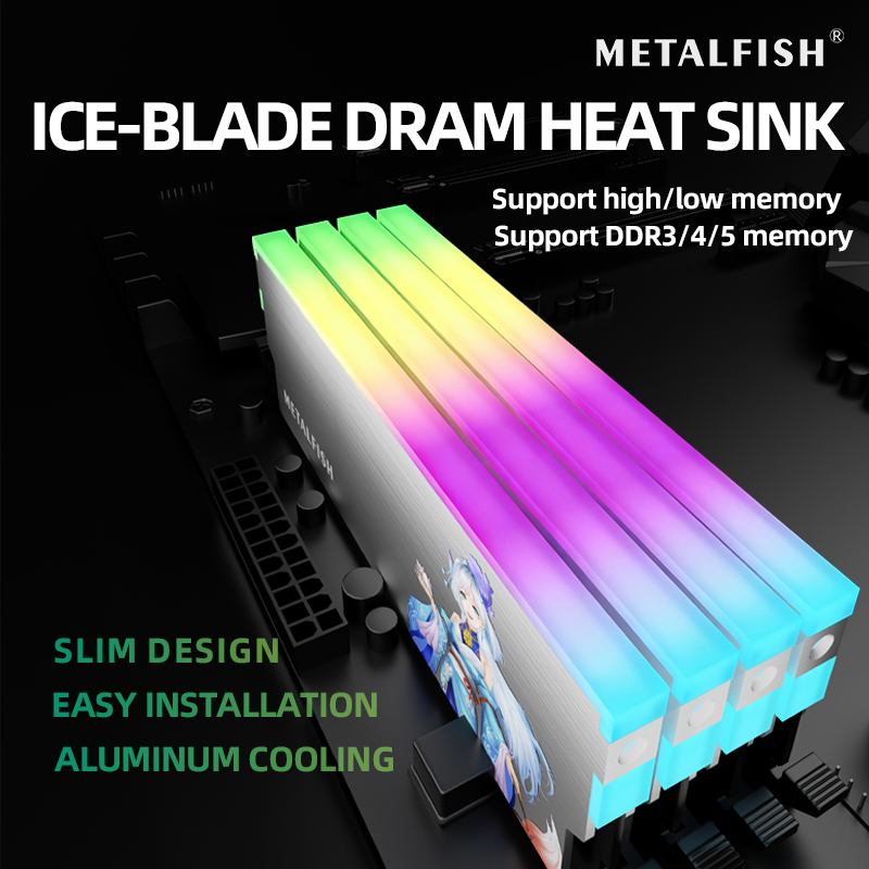 Радиатор METALFISH DRAM 5 В-3P – обзор и цена Ram Memory Module