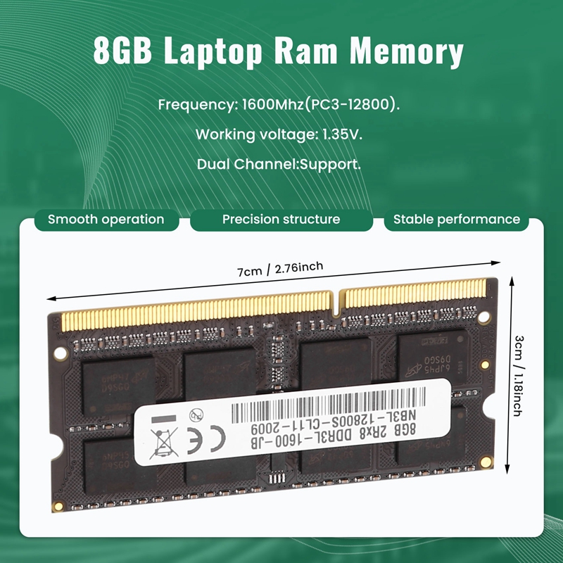 Память DDR3 8 ГБ для ноутбуков – обзор и цена Ram Memory Module